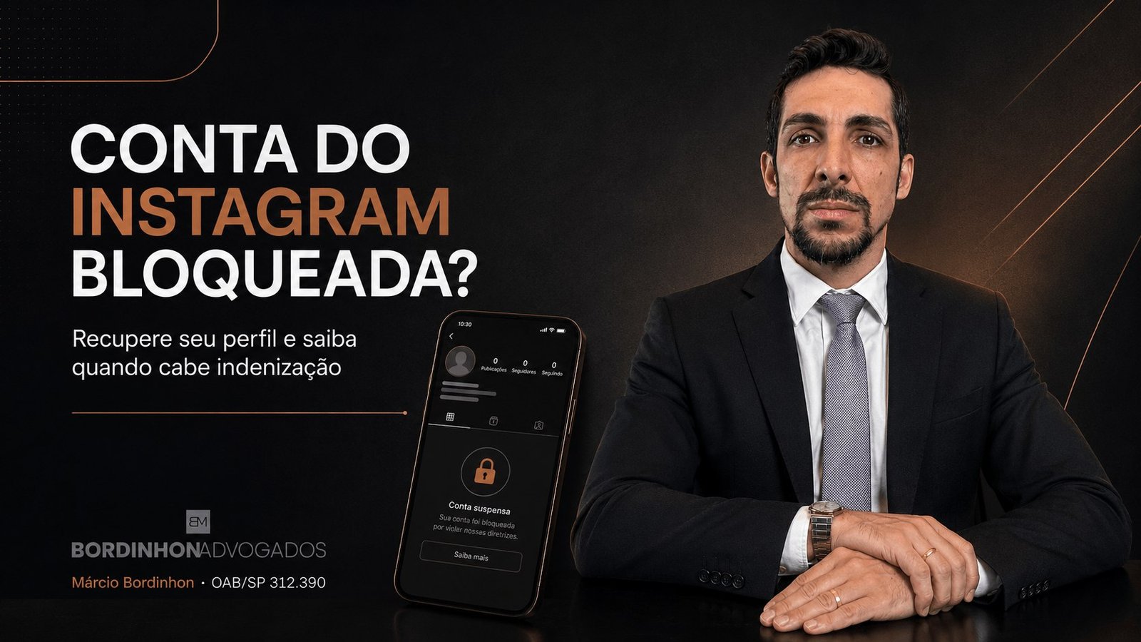 Recuperar conta do Instagram bloqueada, desativada ou hackeada - Bordinhon Advogados